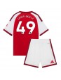 Arsenal Myles Lewis-Skelly #49 Replika Hemmakläder Barn 2026-27 Kortärmad (+ byxor)